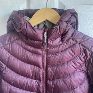 L.L. Bean Women’s Ultralight 850 Down Coat - Dark Plum - Brand New